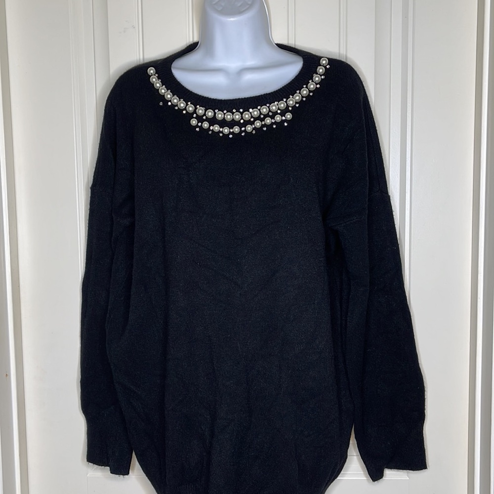 Sale! ☄️NWT! Gabrielle Priscilla Pearl Sweater Size XXL